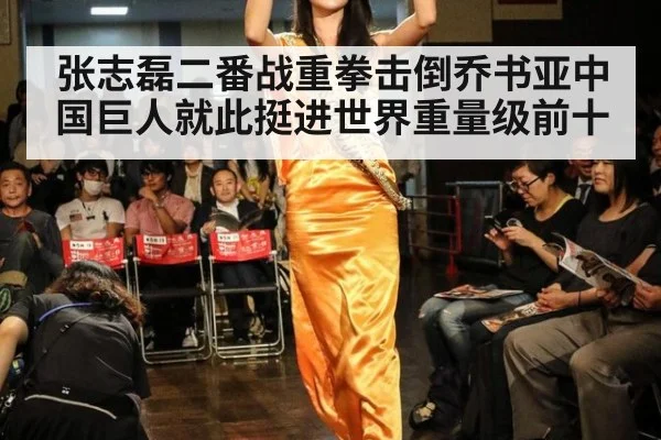 张志磊二番战重拳击倒乔书亚中国巨人就此挺进世界重量级前十
